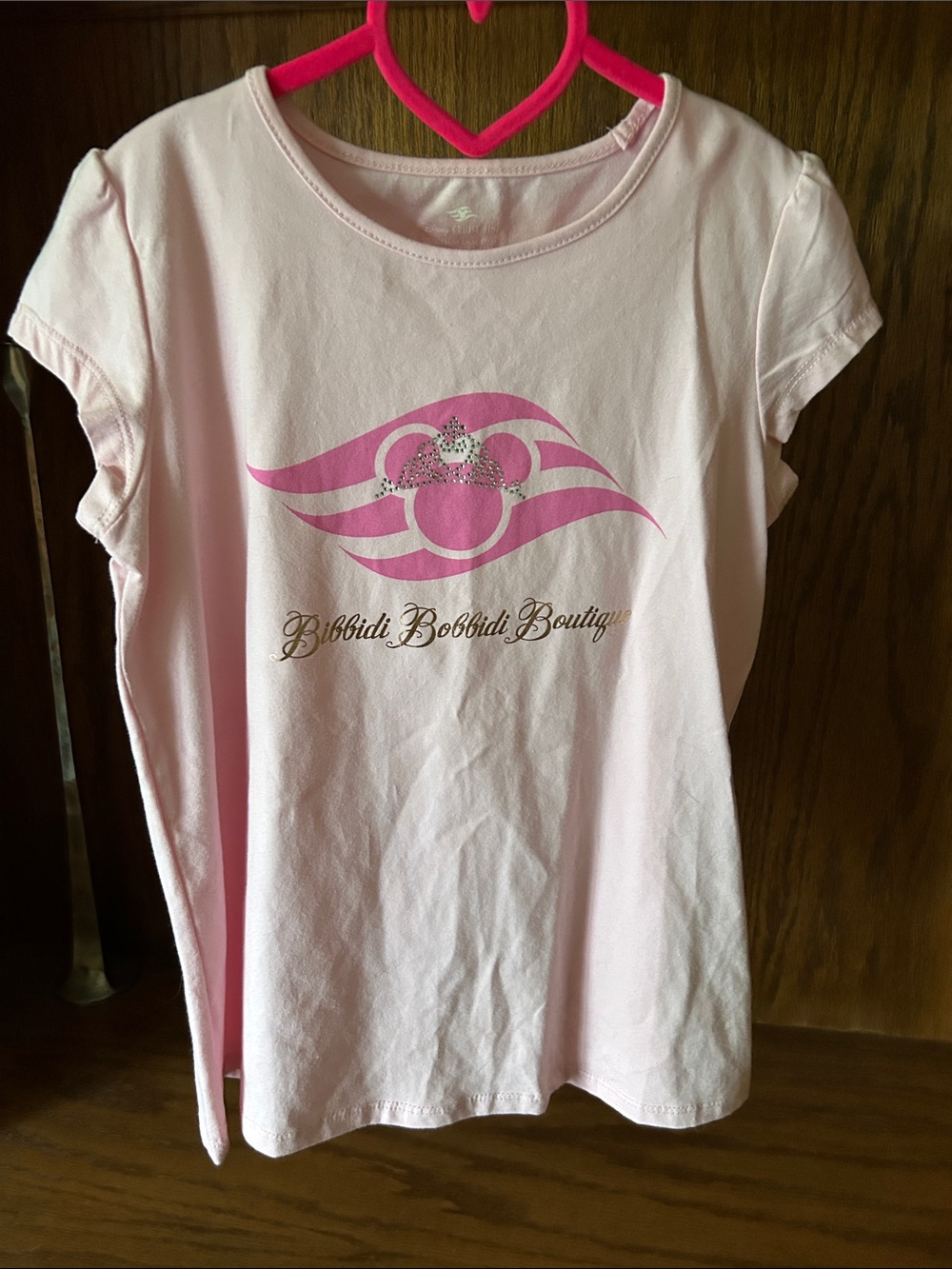 Bibbidi Bobbidi Boutique Pink Short Sleeve Girls' Tee